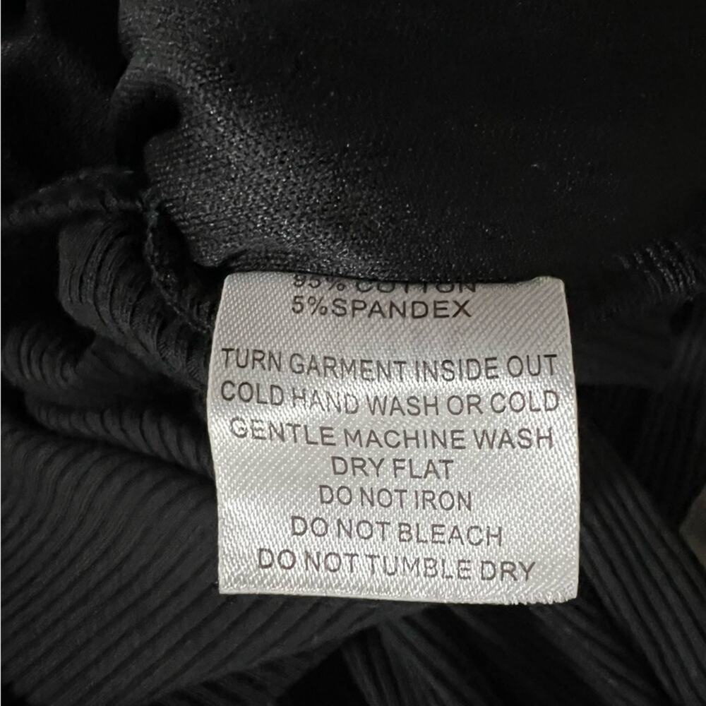 Tiger Mist Black Ribbed Cut-out Poppy Dress - Picture 14 of 14
